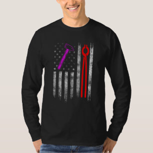 Farrier Hoefijzer Hoof Trimming Equine Shoeing 85 T-shirt