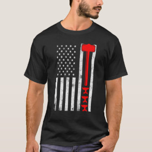 Farrier Hoefijzer Hoof Trimming Equine Shoeking 1 T-shirt