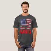 Farrier Hoefijzer Hoof Trimming Equine Shoeking T-shirt (Voorkant volledig)