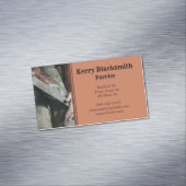 Farrier Horseshoees and Trim Visitekaartje Magnet Magnetisch Visitekaartje (Voorbeeld)