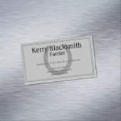 Farrier Horseshoees and Trim Visitekaartje Magnet Magnetisch Visitekaartje (Voorbeeld)