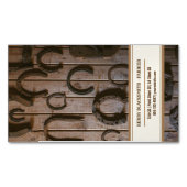 Farrier Horseshoeing and Trim Magnetisch Visitekaartje (Voorkant)