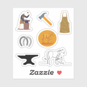 Farrier Stickers