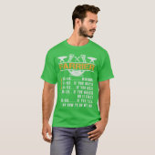Farrier Uurtarief Farrier Paard grappig T-shirt (Voorkant volledig)