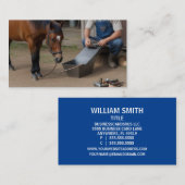 Farrier Visitekaartje (Voorkant / Achterkant)