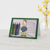 Fart en de Steken worden goed Kaart (Gele Bloem)