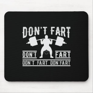Fart Funny Fitness Gym Workout Funny Weightl Muismat
