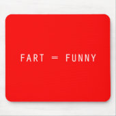 Fart = Funny Muismat (Voorkant)