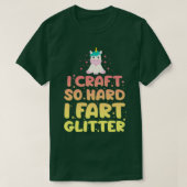 Fart Glitter Crafting Sewing Tailor Sewing Quilt C T-shirt (Design voorkant)