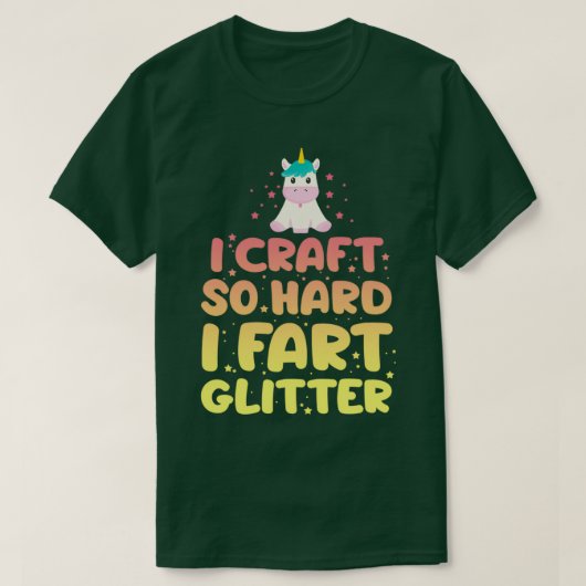 Fart Glitter Crafting Sewing Tailor Sewing Quilt C T-shirt (Design voorkant)