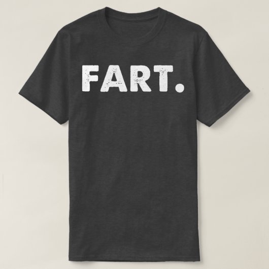 Fart Grappige Typografie T-shirt (Design voorkant)