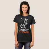 Fart Joke Gas Humor Overweeg IT Jet Power T-shirt (Voorkant volledig)