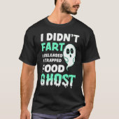 Fart Joke Halloween Food Ghost Kostuum T-shirt (Voorkant)