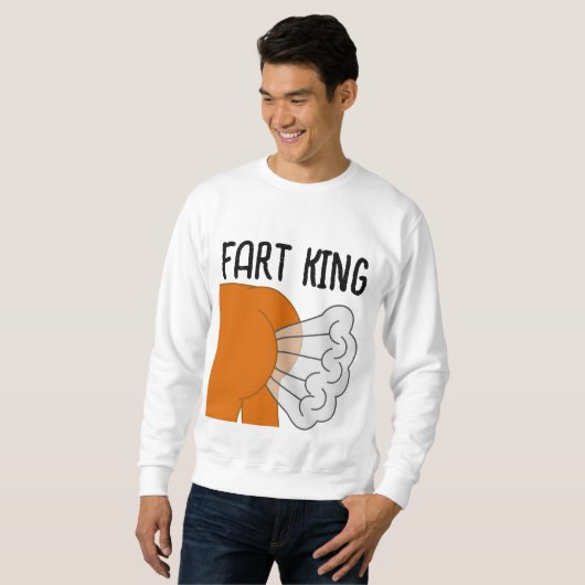 FART KING Funny DAD MANNEN T-shirts (Voorkant volledig)