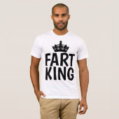 FART KING Funny Mannen T-shirts (Voorkant volledig)