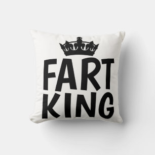FART KING grappige draaiende piloten Kussen