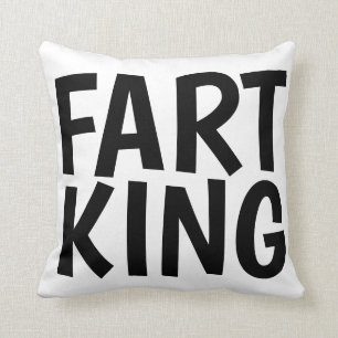 FART KING grappige draaiende piloten Kussen