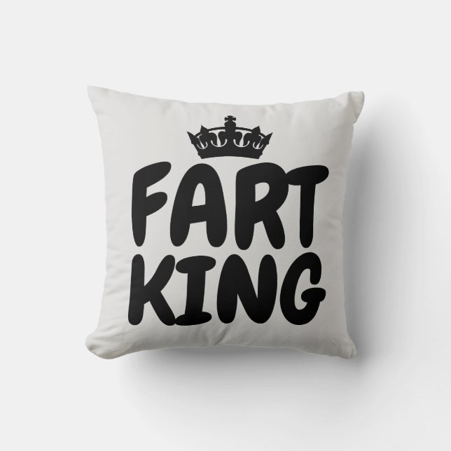 FART KING GRAPPIGE KUSSENS (Voorkant)