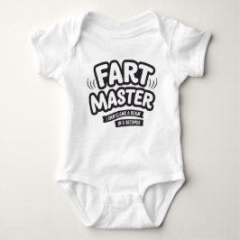 Fart Master, i can clear a room in 5 seconds Romper