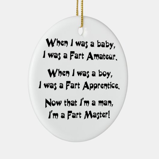 Fart Master Keramisch Ornament (Rechts)
