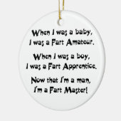 Fart Master Keramisch Ornament (Links)