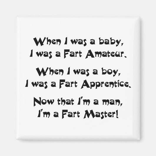 Fart Master Magneet (Voorkant)