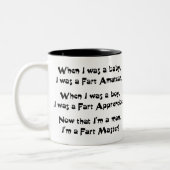 Fart Master Tweekleurige Koffiemok (Links)