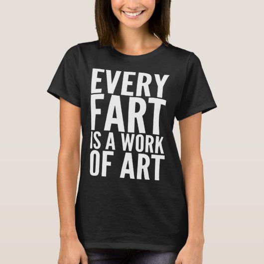 Fart  Men Boys Cool Hilarious Sarcastic Humorous T-shirt (Voorkant)