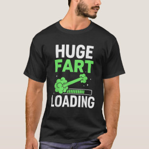 Fart Nieuwigheid voor Mannen Vrouwen Farted Joke F T-shirt