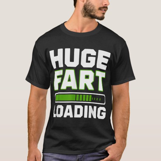 Fart nieuwigheid voor mannen vrouwen met scheten J T-shirt (Voorkant)