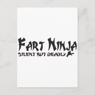 FART NINJA BRIEFKAART