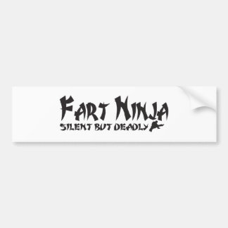 FART NINJA BUMPERSTICKER