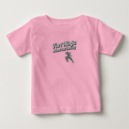 Fart Ninja Silent maar dodelijk Shirt (Voorkant)