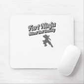Fart Ninja Silent maar dodelijk Shirt Muismat (Met muis)