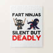 Fart Ninjas Silent, maar Dodelijk Legpuzzel (Verticaal)