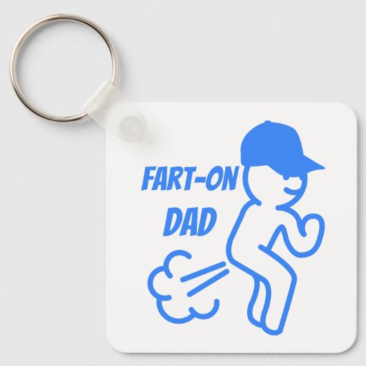 Fart-On papa Sleutelhanger (Voorkant)