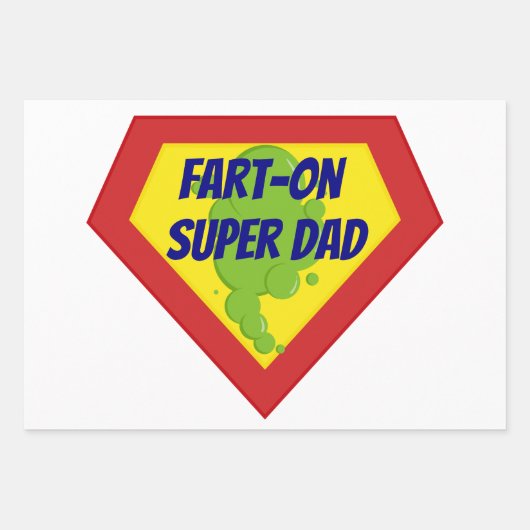 Fart- On Super Pap Inpakpapier Vel (Voorkant)