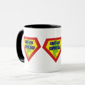 Fart- On Super Pap Mok (Voorkant links)