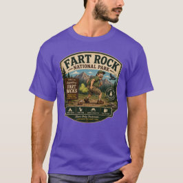 Fart Rock National Park Grappige Camping Humor T-shirt