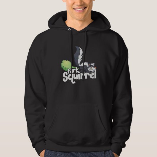 Fart Squirrel Skunk Farting Animal Hoodie (Voorkant)