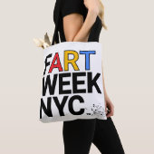 Fart Week NYC™ Boodschappentas Tote Bag (Dichtbij)