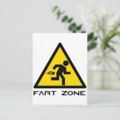 Fart Zone Briefkaart (Staand voorkant)