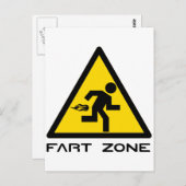 Fart Zone Briefkaart (Voorkant / Achterkant)