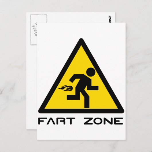 Fart Zone Briefkaart (Voorkant / Achterkant)