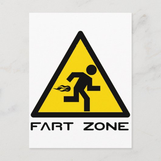 Fart Zone Briefkaart (Voorkant)
