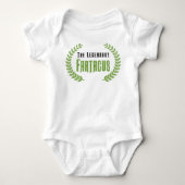 Fartacus Baby Bib Romper (Voorkant)