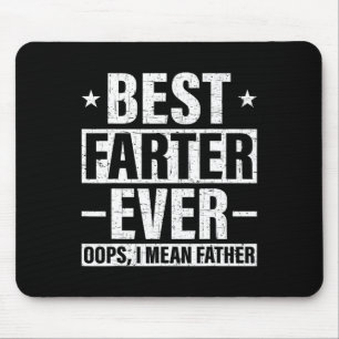 Farter Ever Oops Ik bedoel Vader Fart Retro Vader3 Muismat