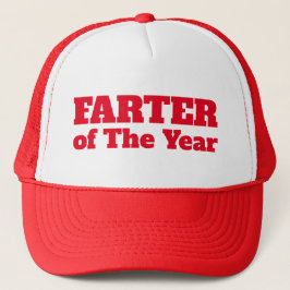 Farterl Vader van het Jaar Funny Fart Trucker Pet