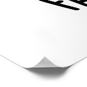 Fartichoke Funny Farting Artichoke Pun Poster (Hoek)