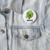 Fartichoke Funny Farting Artichoke Pun Ronde Button 5,7 Cm (In situ)